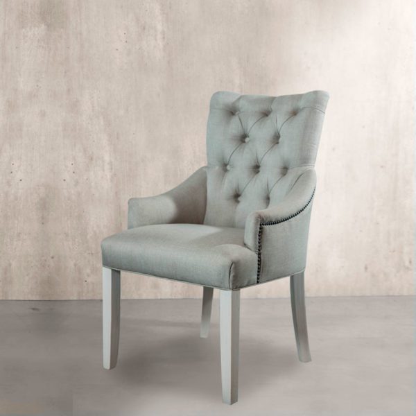 SILLA SOFIA CON CAPITONE – Muebles y Sillones