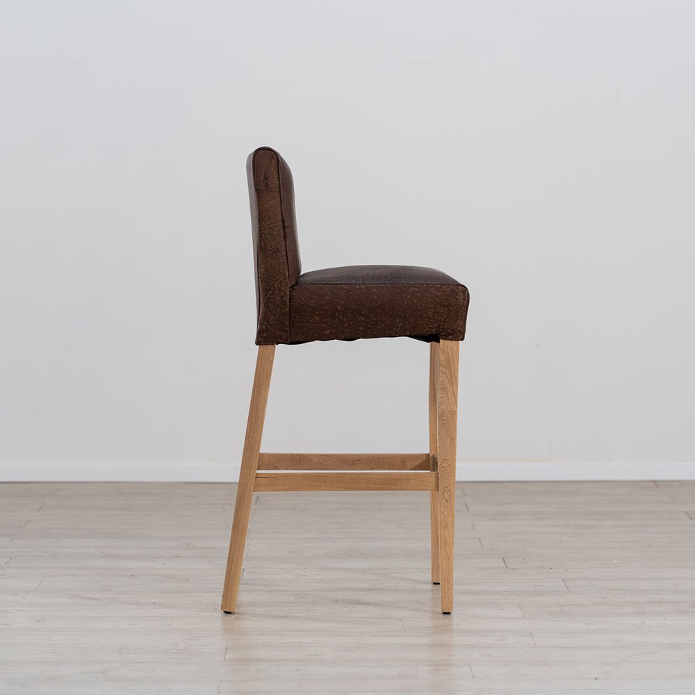 BANQUETA STOOL BAR MILANO CUERO - Image 7