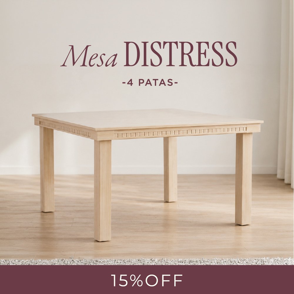 MESA DISTRESS 4 PATAS