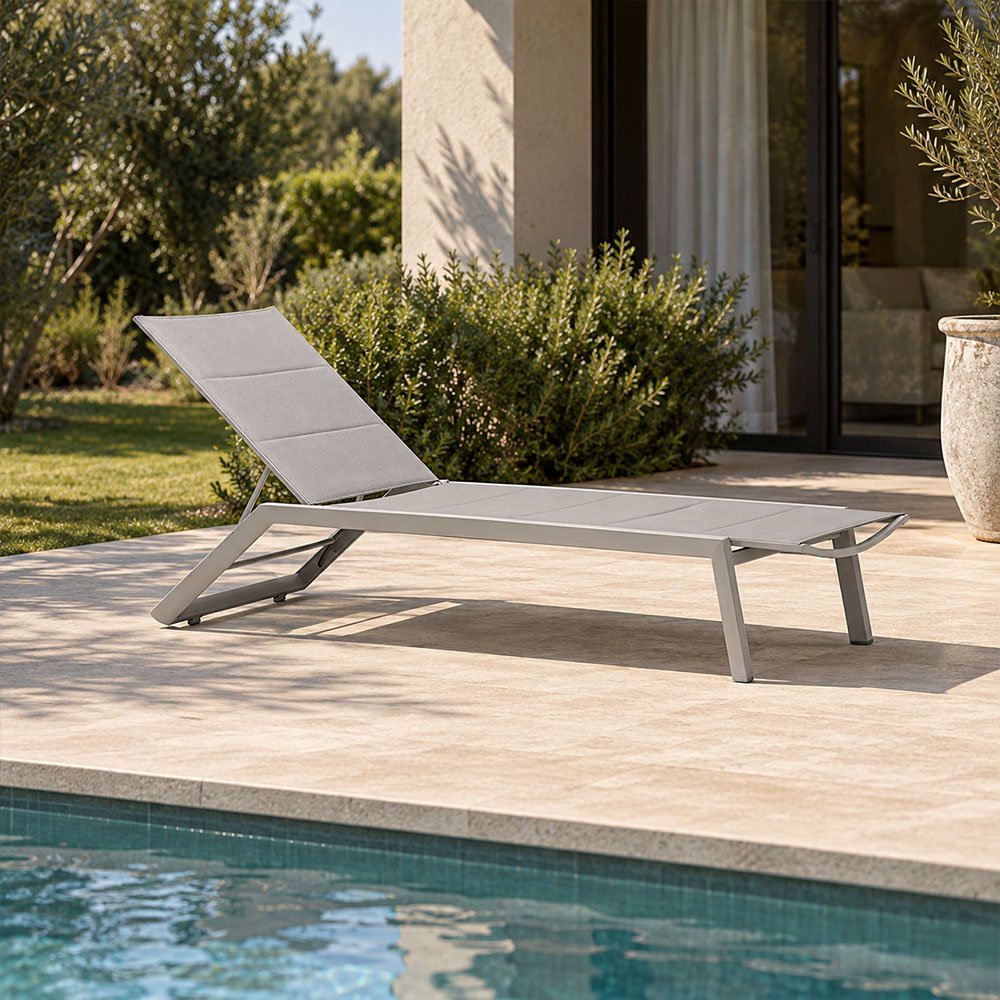 REPOSERA DE EXTERIOR VERONA DE ALUMINIO